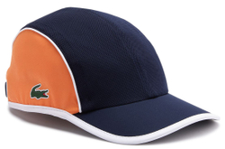 Теннисная кепка Lacoste Men's SPORT Mesh Panel Light Cap - navy blue/orange/green/white