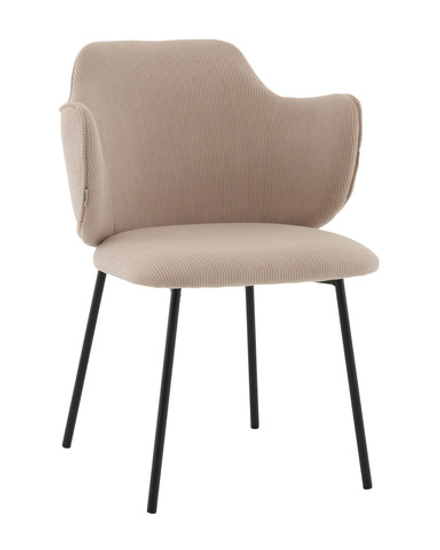 Стул Джиннет велюр бежевый