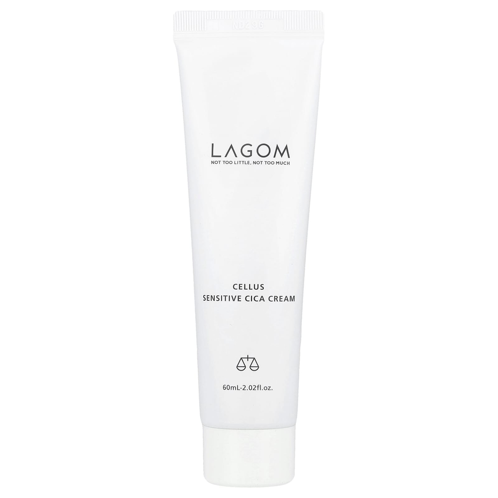 LAGOM, Cellus Sensitive CICA Cream, 60 мл (2,02 жидк. Унции)