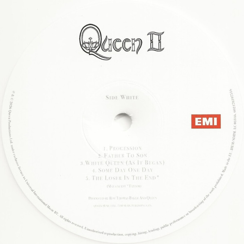 Queen / Queen II (Limited Edition)(Coloured Vinyl)(2LP+5CD)