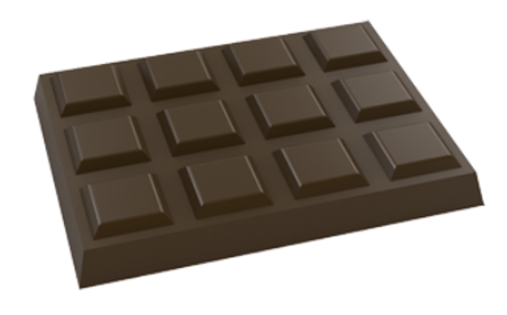 150 | Форма для шоколадных плиток (275*135 мм)