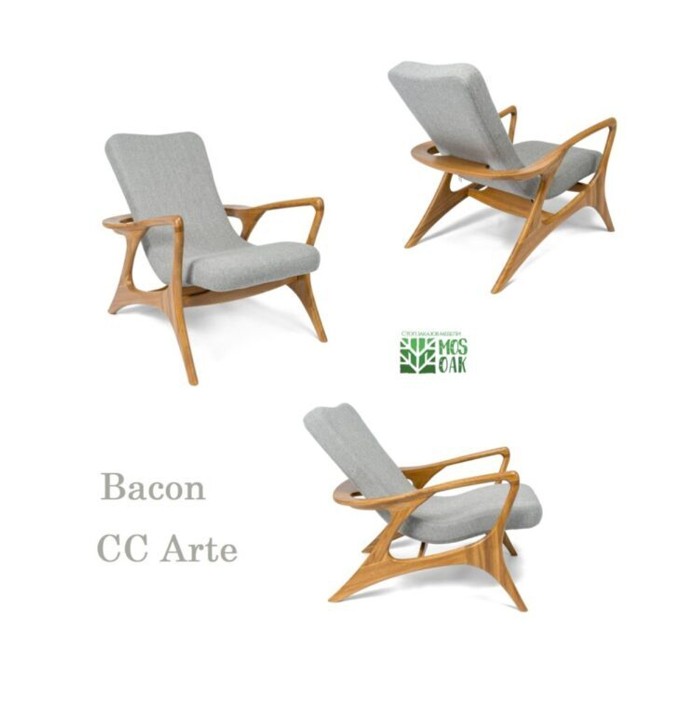 Стул Bacon из массива дуба (Лира)