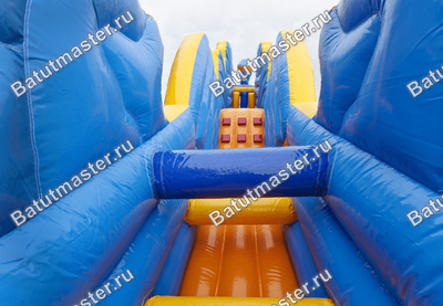 Коммерческий надувной батут "Тоннель морское царство"