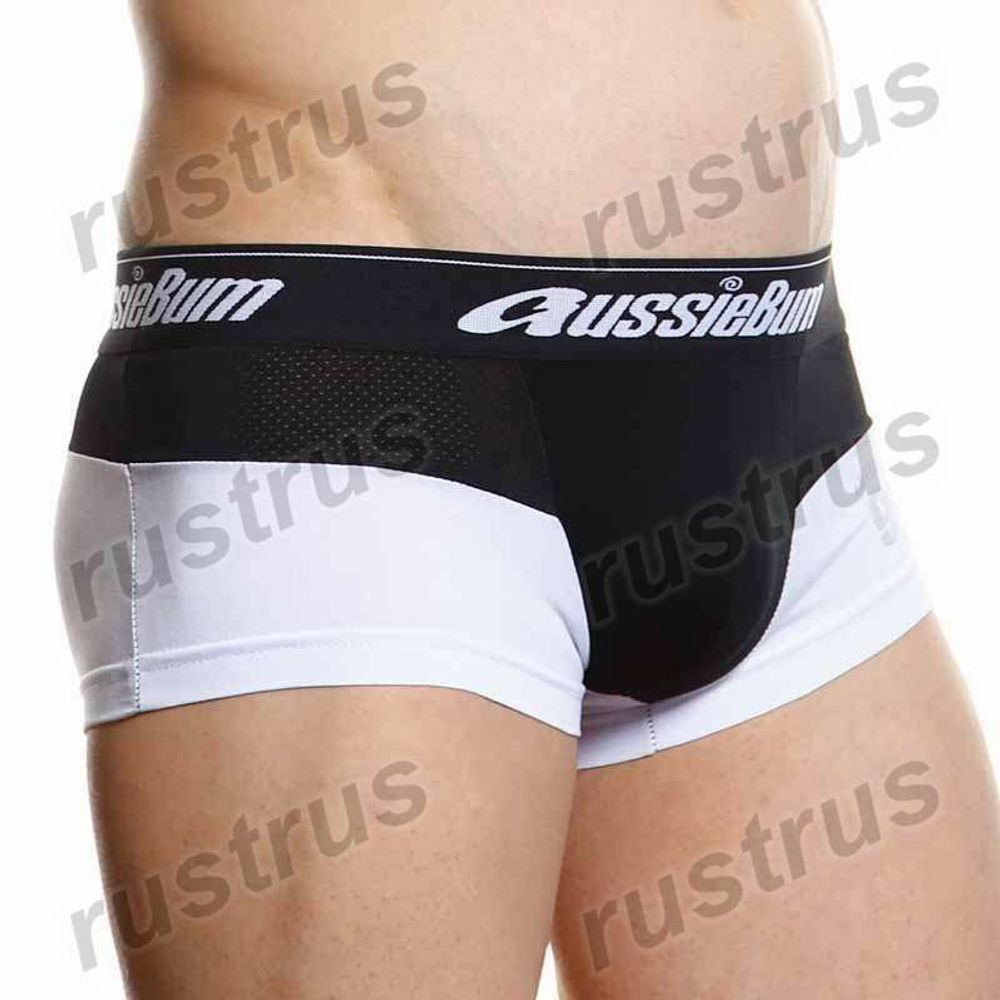Мужские трусы хипсы белые Aussiebum