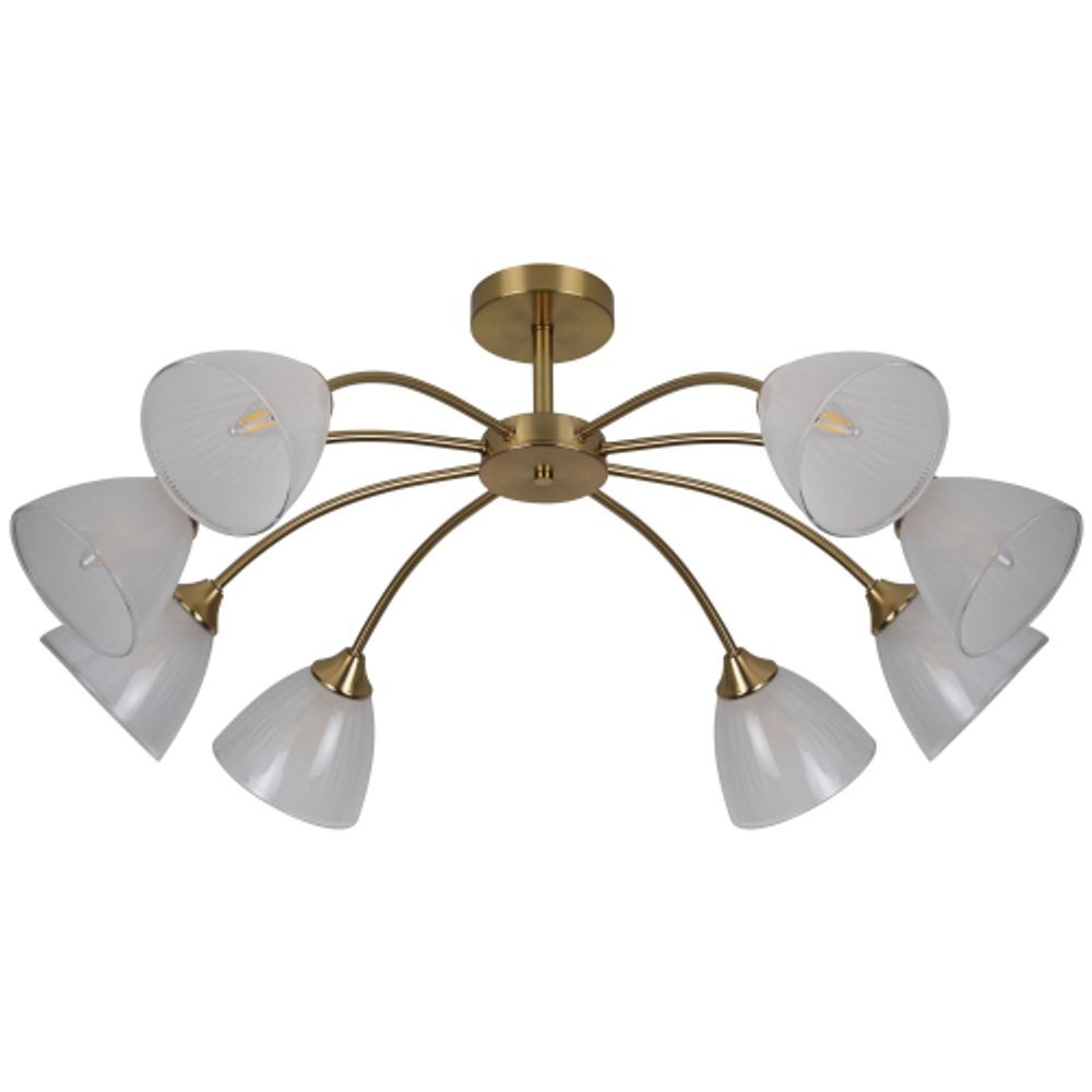 Люстра Rivoli Debra 9189-308 8хЕ27 60 Вт модерн | Rivoli