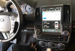 Магнитола для Land Rover Freelander 2 2007-2014 - Carmedia NH-1202 монитор 12.1" Тесла-стиль на Android 9, 4/64ГБ, DVD привод