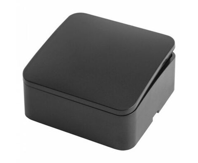 Выключатель открытой установки 1-клавишный, 250В, 10А, IP20, серия София, черный, MSW10-10-02, STEKKER 49291