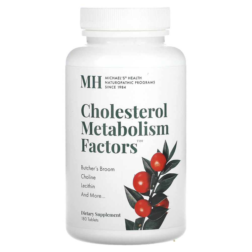Michael's Health, Факторы метаболизма холестерина, 180 таблеток