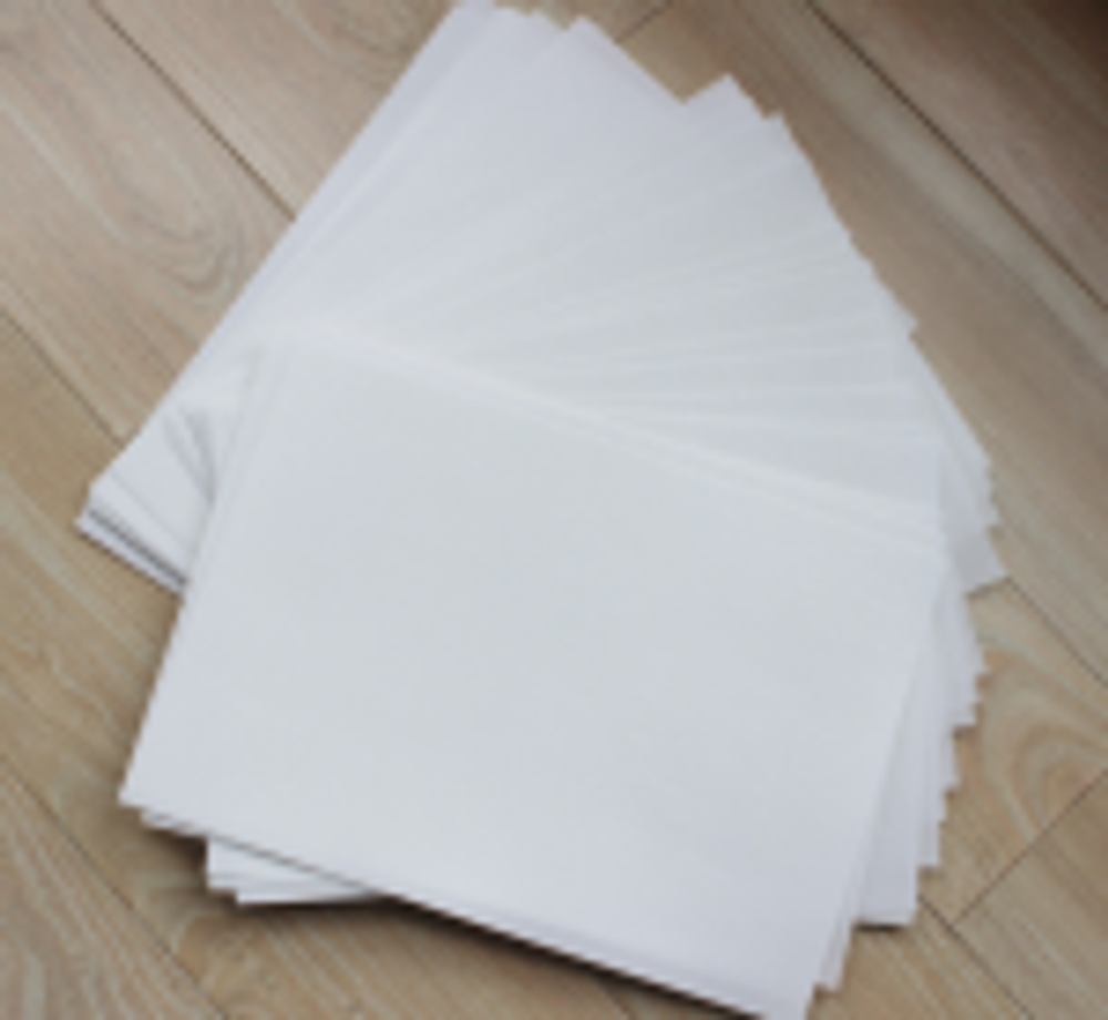 Пачка тонкой вафельной бумаги, 25 листов