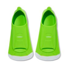 Ласты для бассейна TORRES F02, SWF022401GR, р. EU 34-36 (XXS), салатово-серый