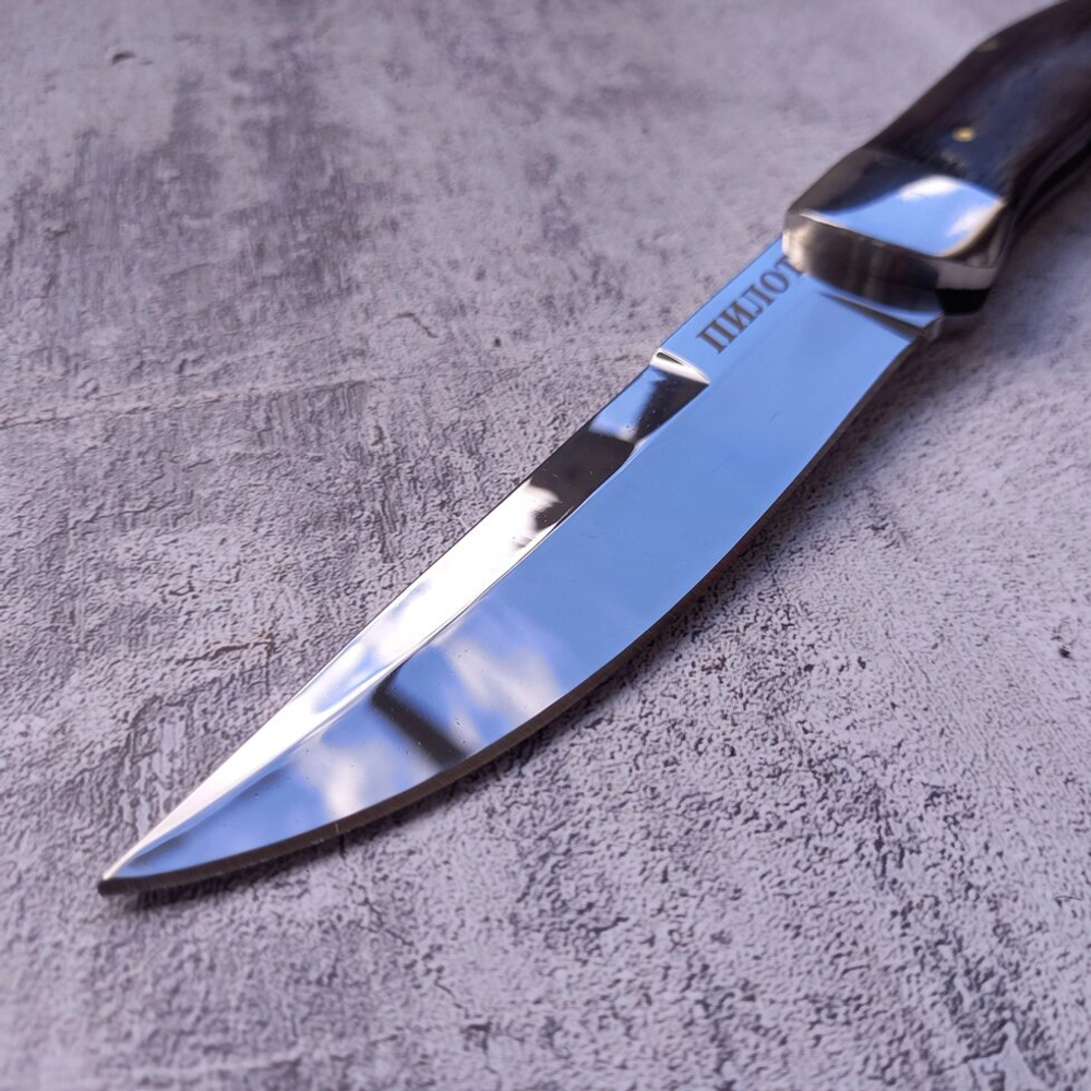 Нож складной S115 "Пилот" Pirat