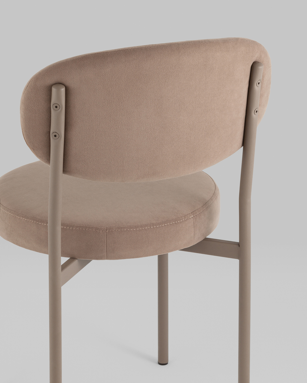 Стул Бриф SN велюр капучино каркас капучино муар
