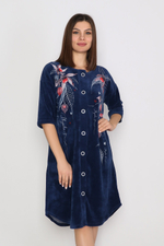 Халат "ФИЗАЛИС" модель Х 151 велюр