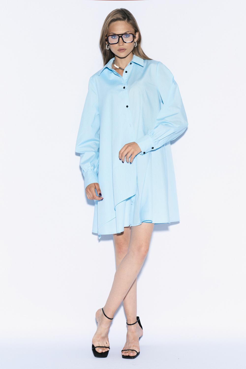 Платье "Джуно" голубое