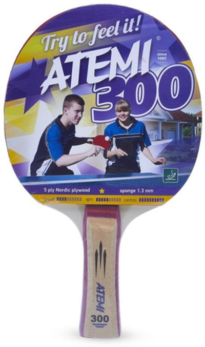 Ракетка настольнргр тенниса Atemi100/300CV