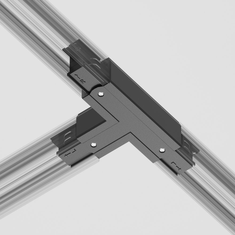 Коннектор Т-образный для трехфазного шинопровода левый Maytoni Trinity TRA005CT-31B-L