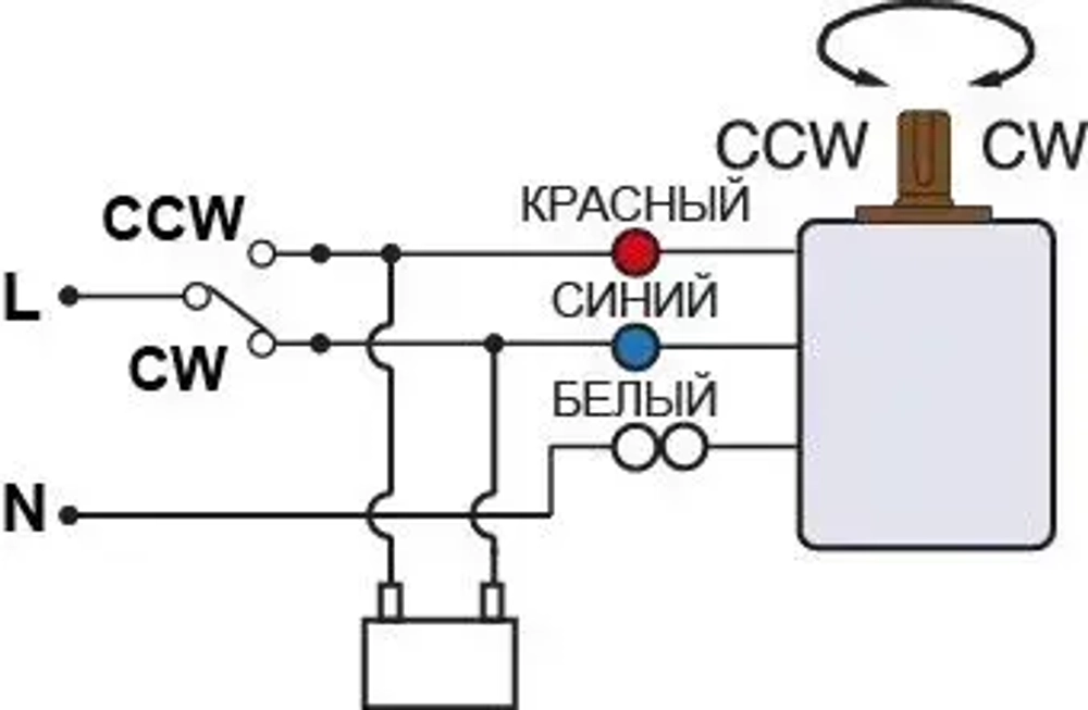 Синхронный мотор-редуктор A60KTYZ 5 об*мин 220 В K7041 K7042, переменного тока, с отверстием на валу