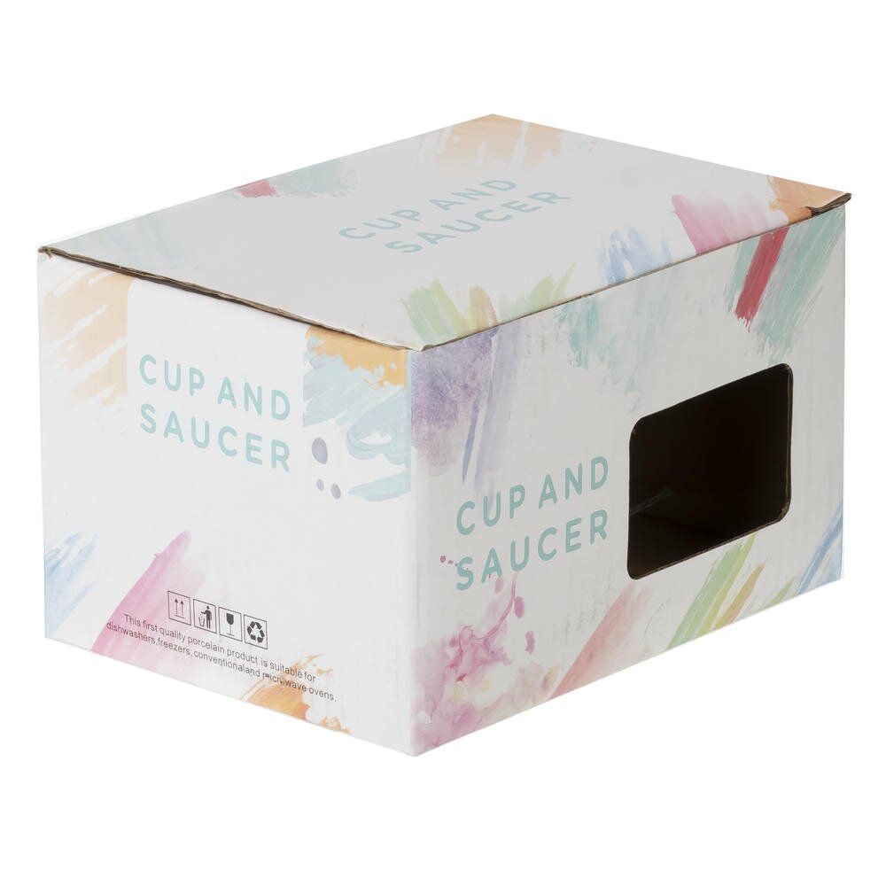 GAEM Кружка с ложкой на подставке, 250 мл, L13 W9,5 H7 см