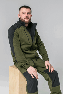 Флисовый костюм мужской комби