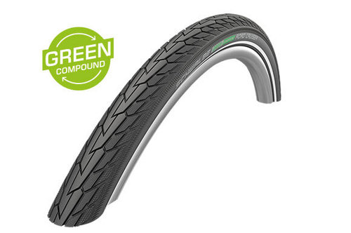 Покрышка 28x1.25 700x32C (32-622) ROAD CRUISER K-Guard, TwinSkin	 B/B HS484 GREEN 50EPI SCHWALBE