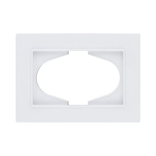 Рамка для двойной розетки, белый Kollinger Eleganz Plex EP120WH