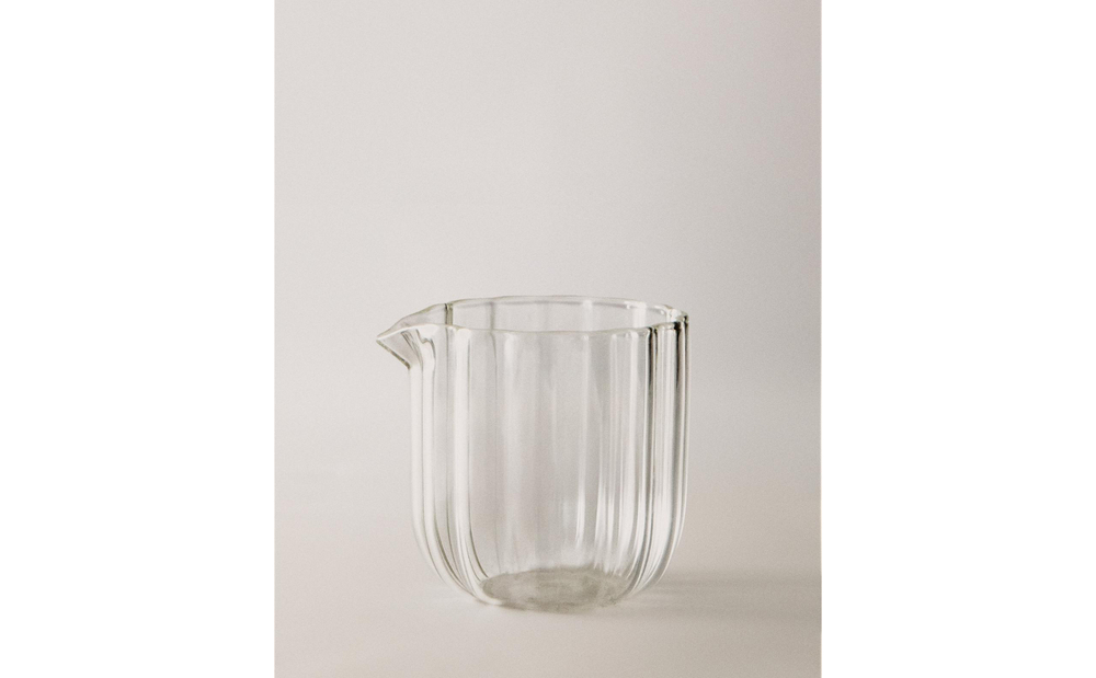 Zara Home кувшин из боросиликатного стекла, цвет прозрачный, 7 см · 8224/214