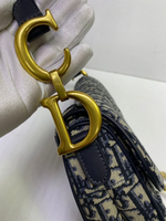Сумка Saddle Dior (Диор) Oblique седло премиум класса