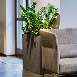 Кашпо BALCONY PREMIUM GREY 40x20x20