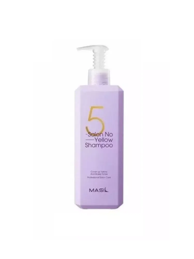 MASIL 5 SALON Тонирующий шампунь для осветленных волос против желтизны, 500 мл