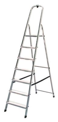 SOLIDY Свободностоящая стремянка, 8 ступеней,раб.высота 3.71м(126269)