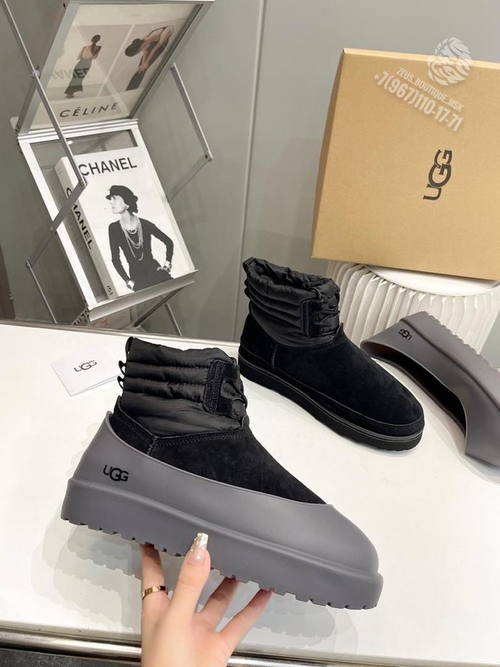 Угги UGG зимние — черные