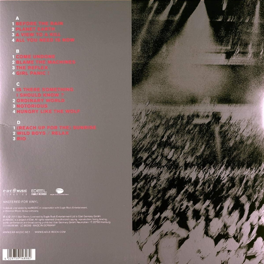Duran Duran / Live 2011 (A Diamond In The Mind) (2LP)