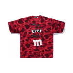 A Bathing Ape X M S Color Camo Relaxed Tee