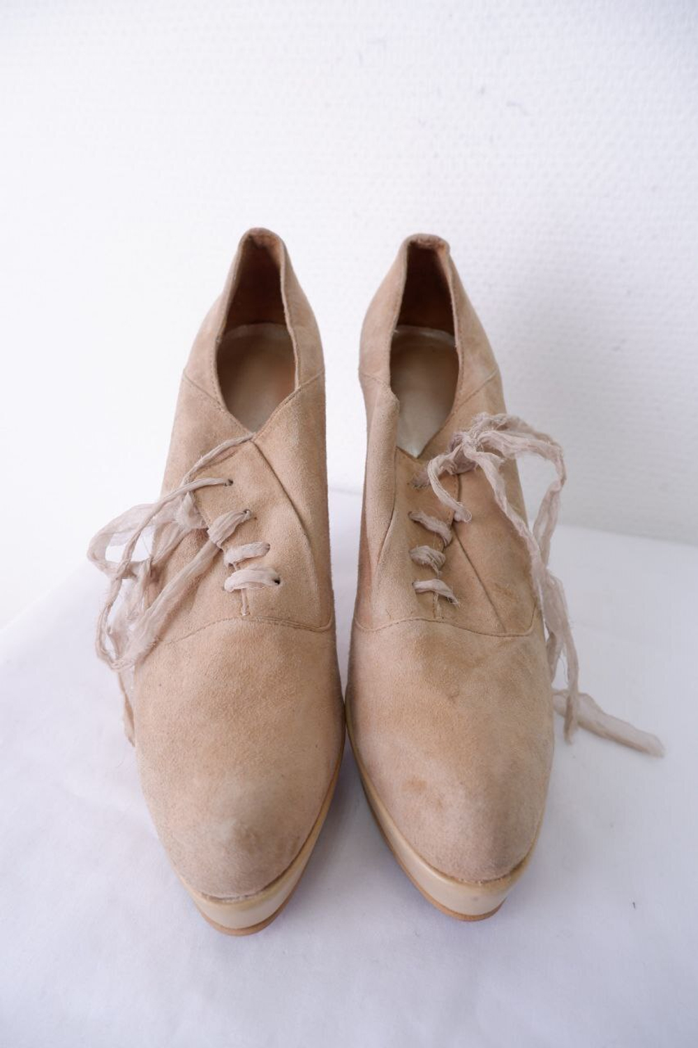 Ботильоны Lena Tsokalenko светлые 39 размер