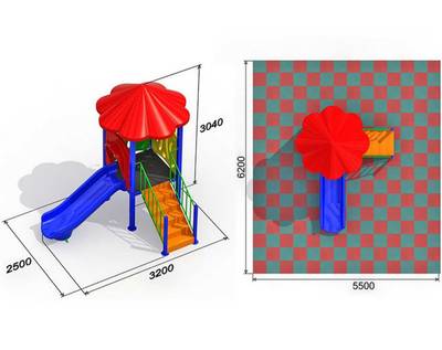 Детская площадка «Маленькая Легенда»