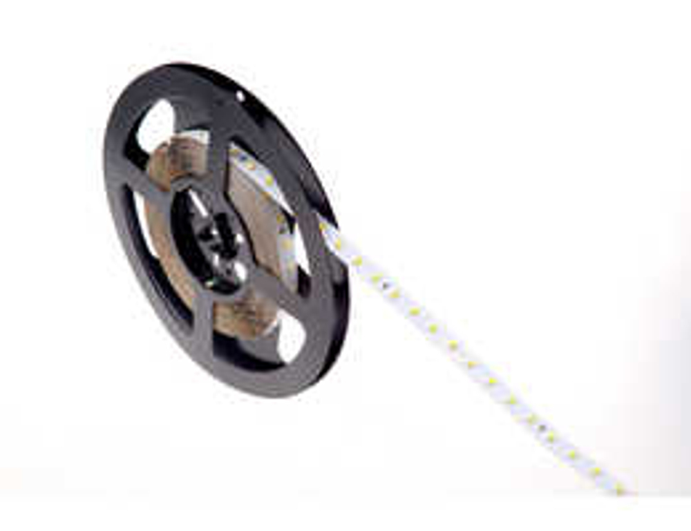 Лента светодиодная SMD нейтральная DC24V 12W/m 4000K 2251Lm/m 80д/м CRI>85 IP20,  упаковка 5 метров,  ширина 10мм,  высота 2мм,  самоклейкая