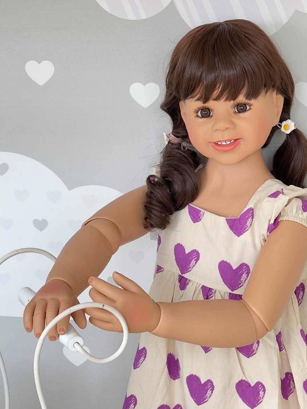 Кукла Реборн ростовая 120см в пакете (FA-438)