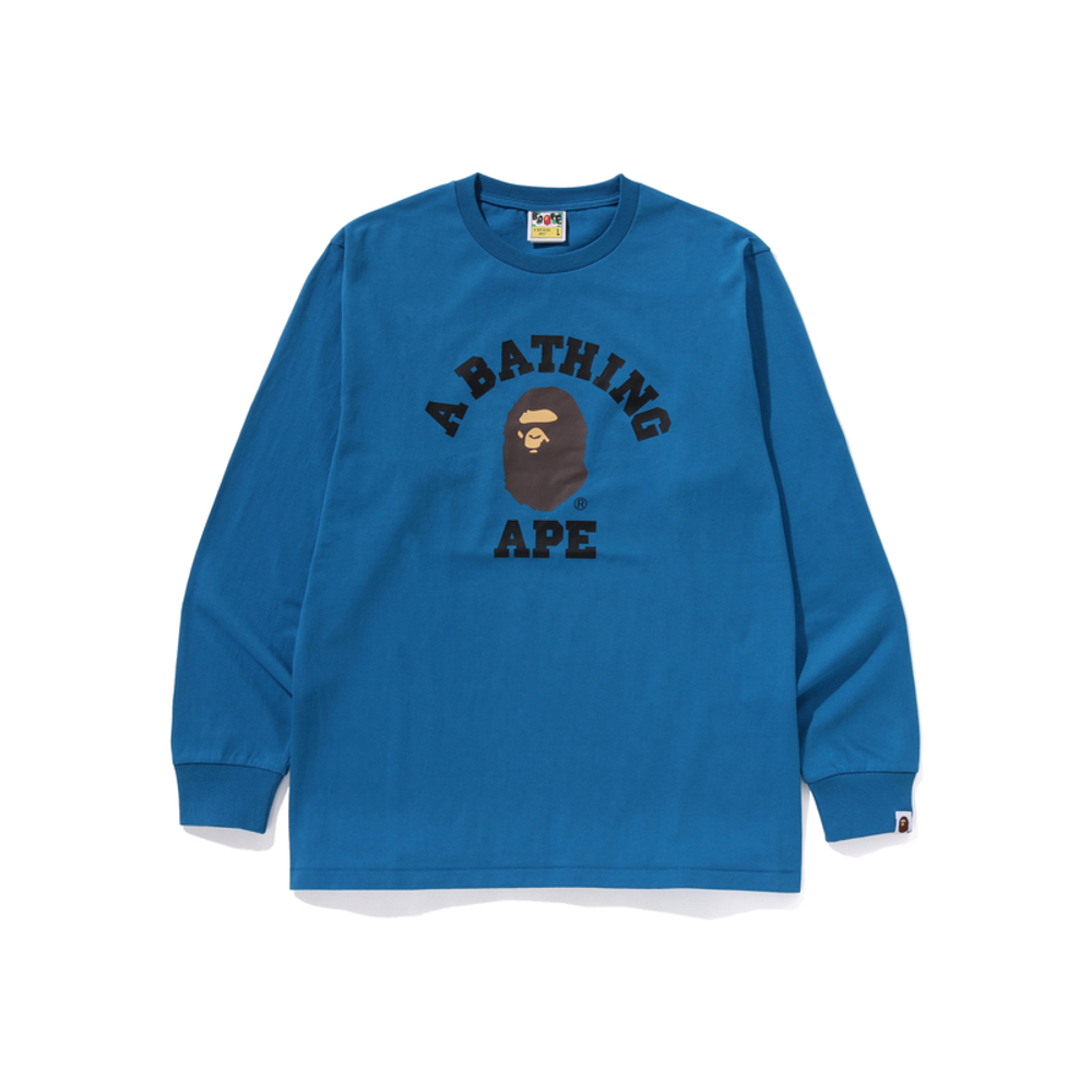 A Bathing Ape College L S Tee