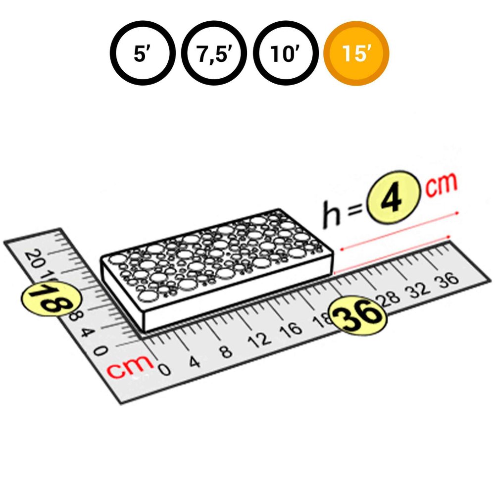 Крышка оранжевая для GigaBloks Outdoor