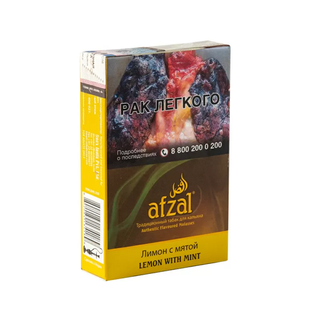 Купить Табак Afzal - Lemon With Mint 40 г
