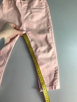 Джинсы H&M розовые, на 2 года