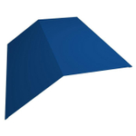 Конек плоский Grand Line Satin Ral 5005 190х190 мм резка