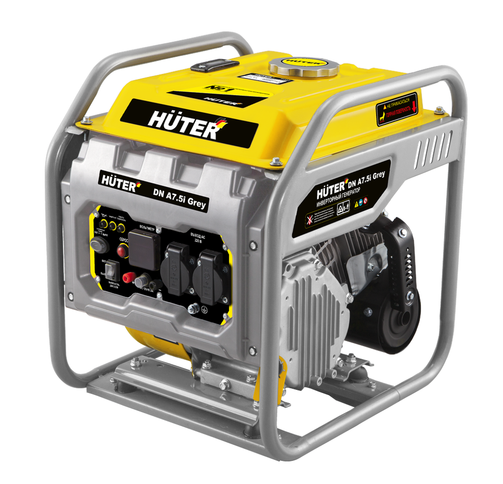 Инверторный генератор Huter DN А7,5i Grey
