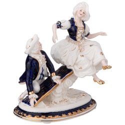 СТАТУЭТКА LEFARD BLAU WEISS "ВЛЮБЛЕННАЯ ПАРА" 15,5*12*16,5 СМ (КОР=12ШТ.)