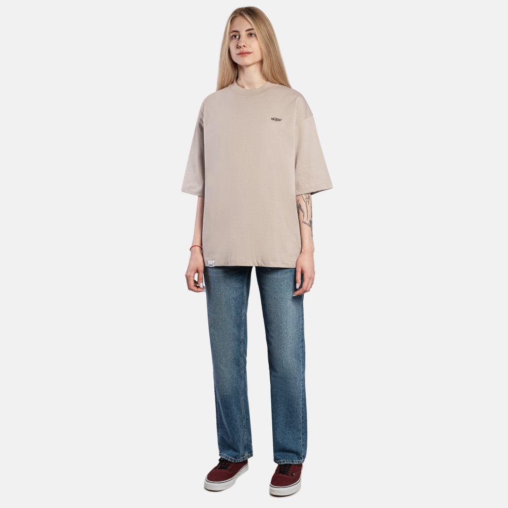 Футболка HAIDED DRAMA CLUB Grey Beige