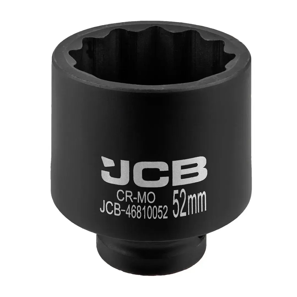 Головка ударная глубокая 52мм (12гр.), 3/4'' JCB JCB-46810052