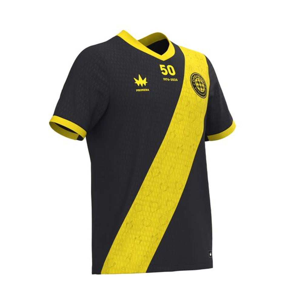 Футболка игровая детская Orenburg Jersey Reserve 25/26 Y — Black/tour yellow