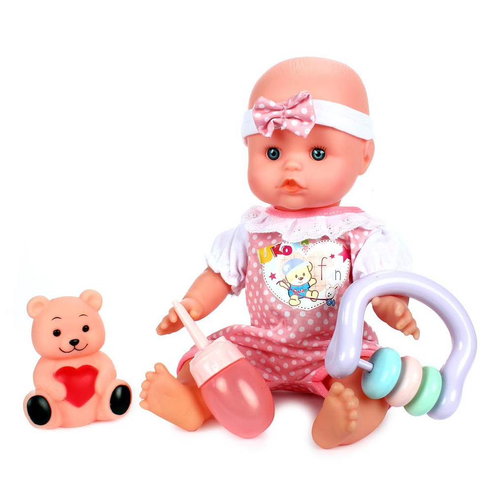 Пупс функц. 33см. "Мой малыш" пьет, писает, звук, с аксесс. 200441839