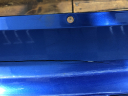 Бампер задний Lada Granta 18-нв Б/У Оригинал 8450100971