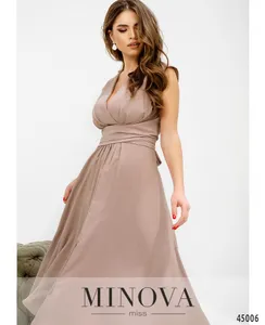 Платье 1082-пудровый Minova